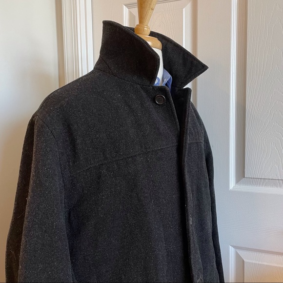 J. Crew University Jacket - 100% Wool Stadium Cloth Pea Coat - Picture 5 of 12